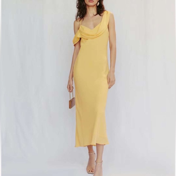 Reformation Dresses Reformation Reya Dress In Sunshine Poshmark